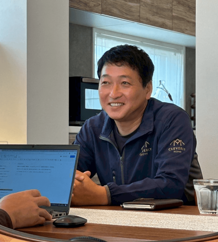 上田さんインタビューの様子